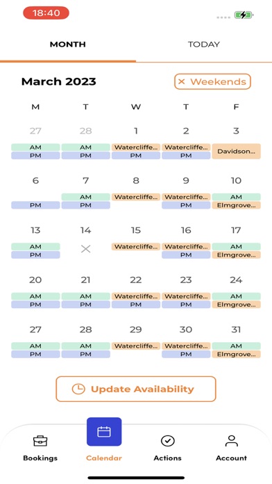 myProtocol Work Screenshot