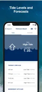 Beach Tides & Marine Weather screenshot #2 for iPhone