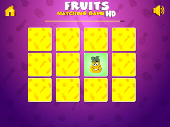 Screenshot #6 pour Fruits Matching Game - HD