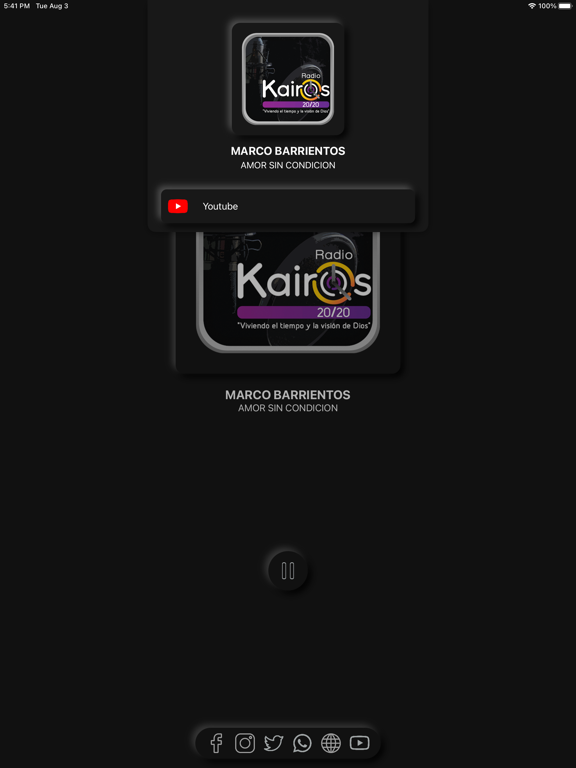 Screenshot #6 pour Radio Kairos 20/20