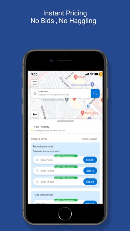 Mowing and Plowing : On-Demand