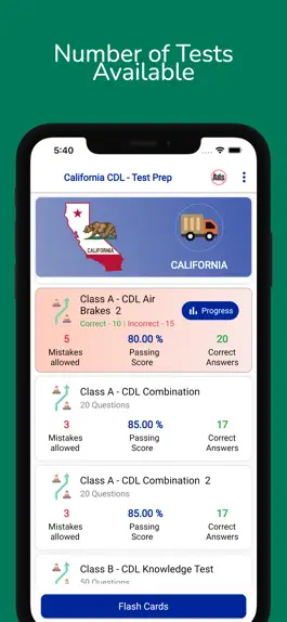 Game screenshot California CDL Permit Practice hack