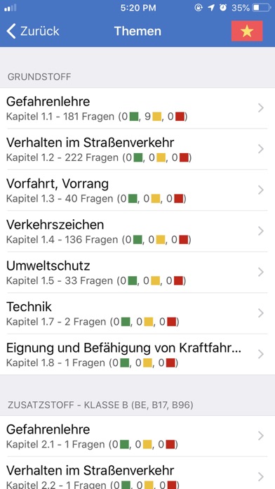 Führerschein VN-DE Screenshot