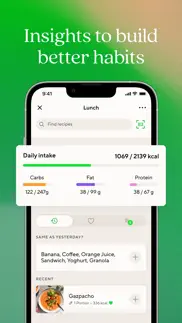 lifesum food tracker & fasting iphone screenshot 4