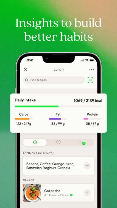 Lifesum: Food Tracker & Diet Screenshot