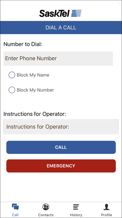 SaskTel IP Relay Service App