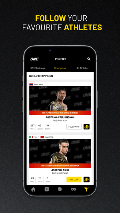 ONE Championship Screenshot