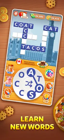 Game screenshot Wordelicious: Food & Travel apk