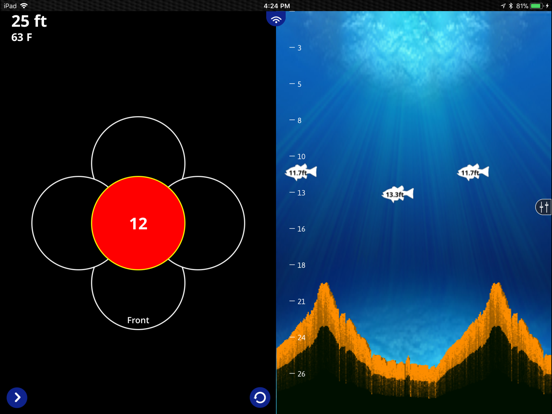 Screenshot #4 pour FishHunter - Fish Finder/Sonar