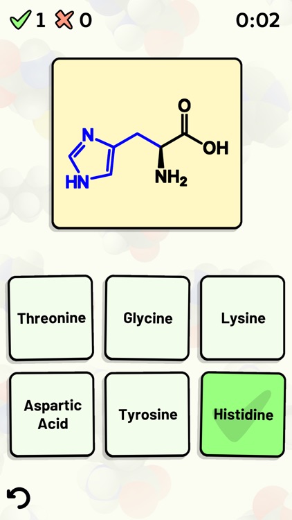 Amino Acid Quiz screenshot-4