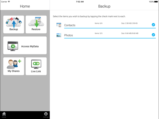 Screenshot #4 pour Data Deposit Box