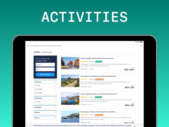 Corsica Travel Guide . iPad screenshot 6 - Travel app