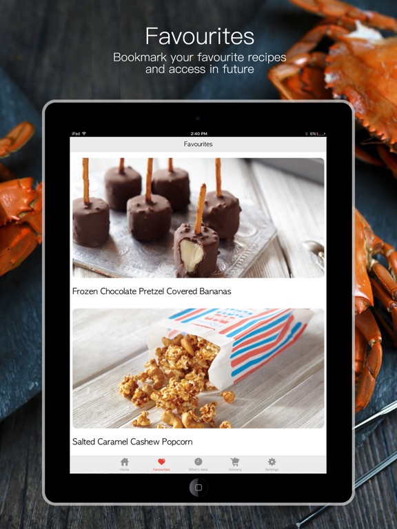 Diabetic Recipes: Healthy Food iPad screenshot 4 - Food & Drink app