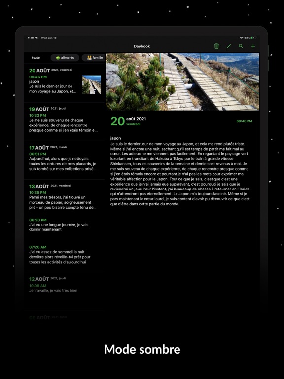 Screenshot #6 pour Daybook Journal – Diary