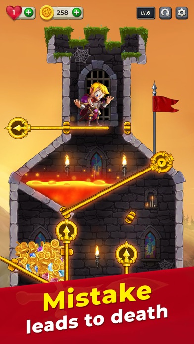 Mr. Knight－Hero Puzzle Rescue Screenshot
