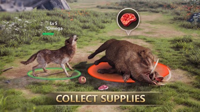 Wolf Game: Wild Animal Wars Screenshot