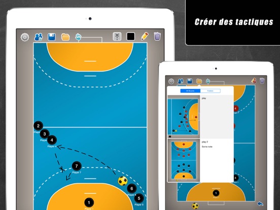 Screenshot #4 pour Planche Tactique: Handball++