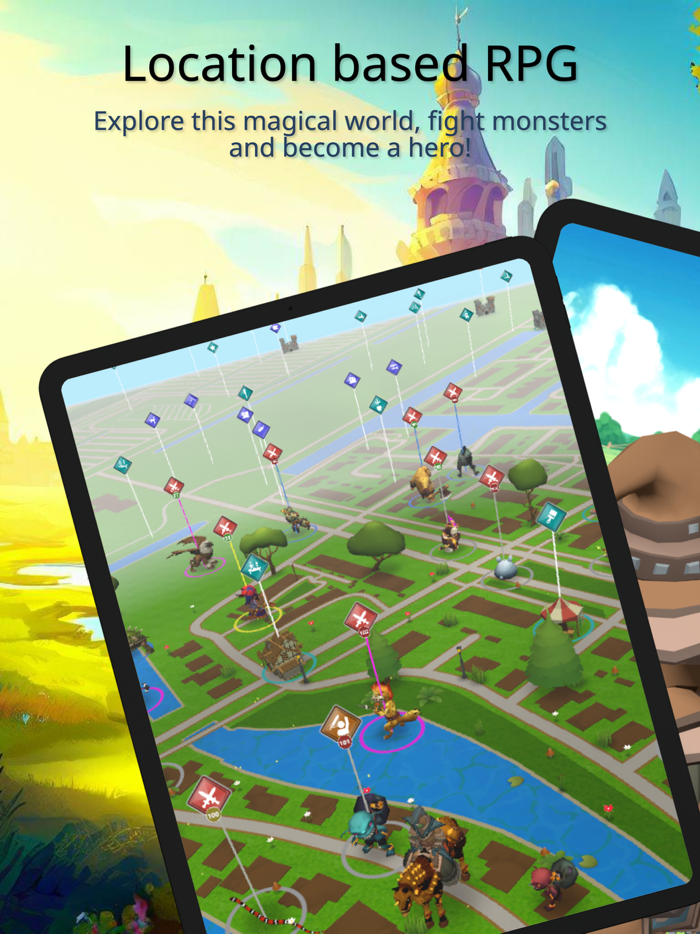 Magic Streets GPS realm game