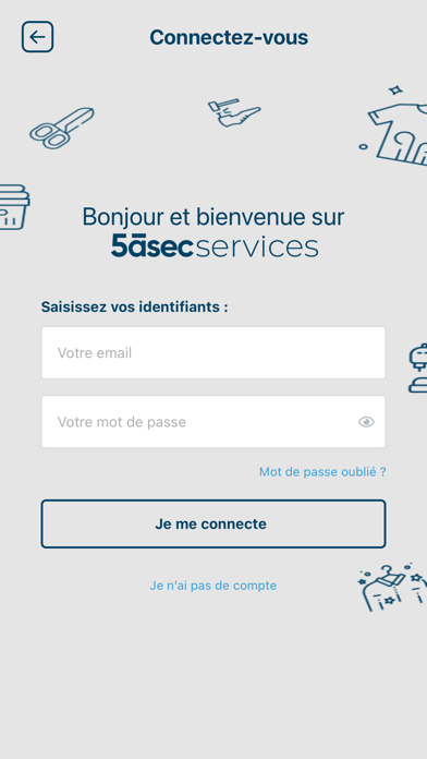 5asec Services - Conciergerie Screenshot