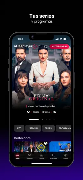 Game screenshot atresplayer: Series y Noticias apk