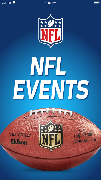 NFL Events Screenshot