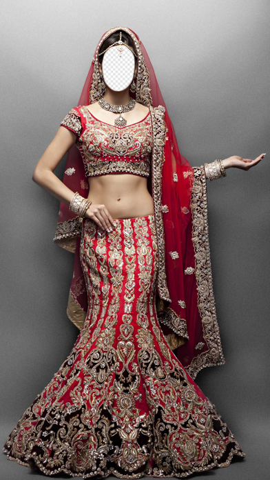 Indian Bridal Photo Montage Screenshot