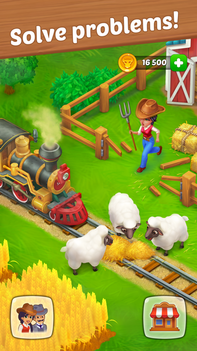 Wild West: Farm Town Building Screenshot