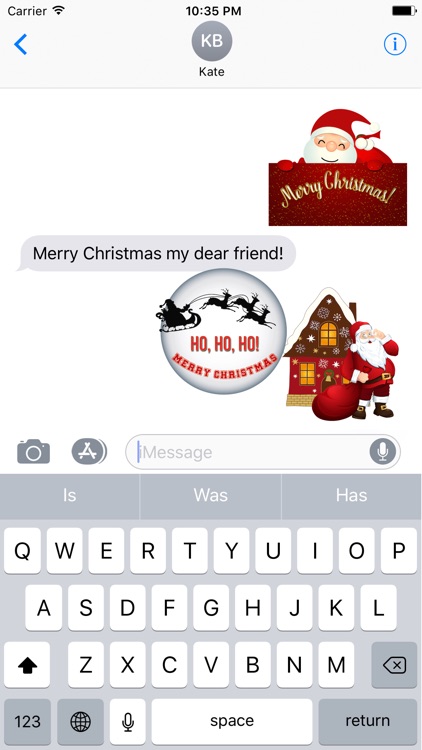 Winter Merry Christmas Emoji