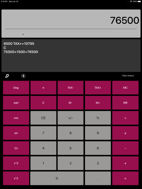 Screenshot #6 pour Calculator Pro & Currency
