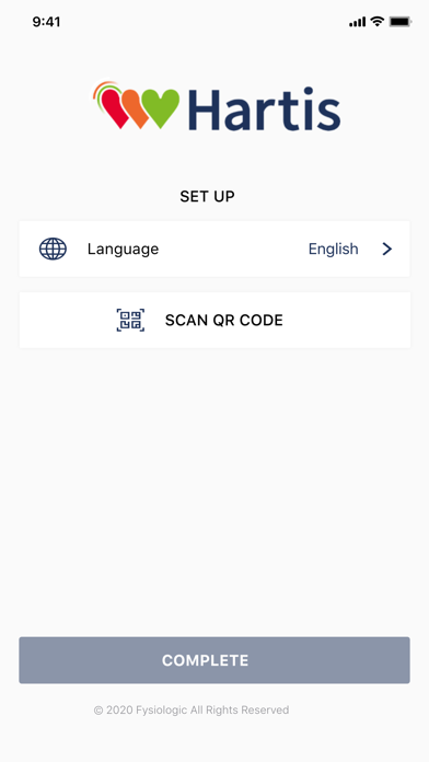 Hartis Dagboek App Screenshot