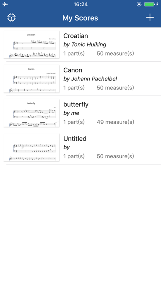 Notation Pad - 作曲、楽譜作成&音楽を作るスクリーンショット