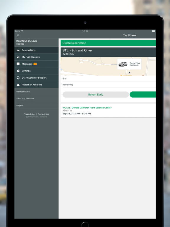 Screenshot #6 pour Enterprise CarShare