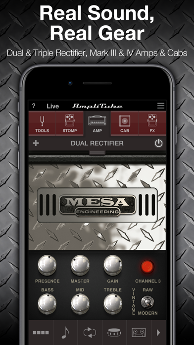 Screenshot #1 pour AmpliTube MESA/Boogie