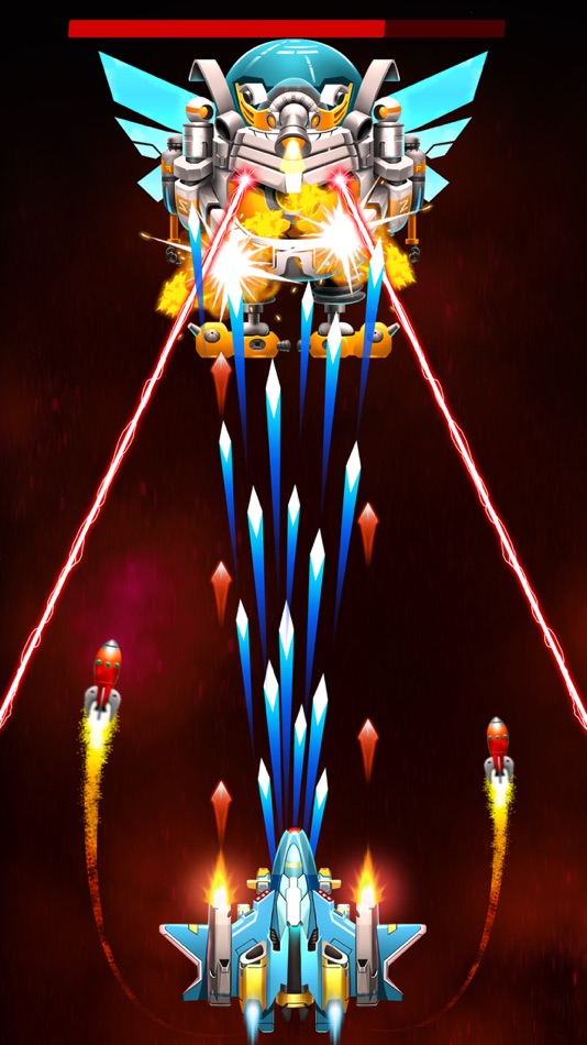 #8. Galaxy Attack: Alien Invaders (iOS) By: Onegame Global Limited
