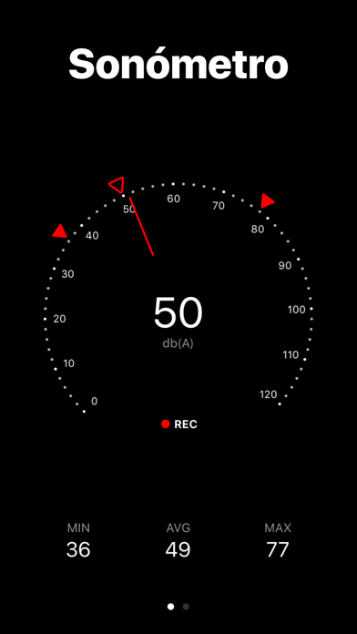Audiobel: Medidor de decibeles screenshot 1