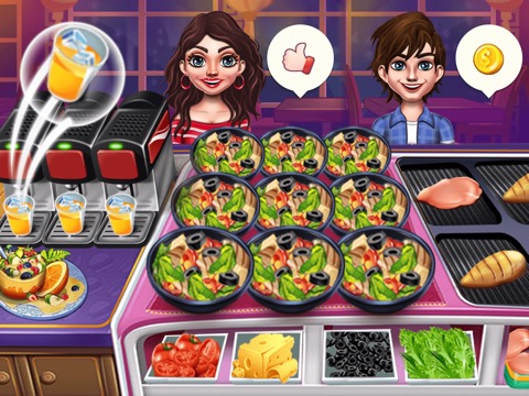 Cooking Stack Restaurant Gamesのおすすめ画像3