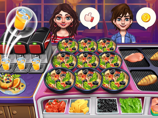 Screenshot #6 pour Cooking Stack Restaurant Games