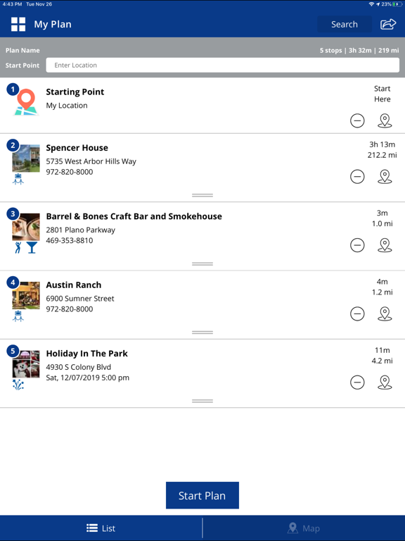 Visit The Colony iPad screenshot 6 - Travel app