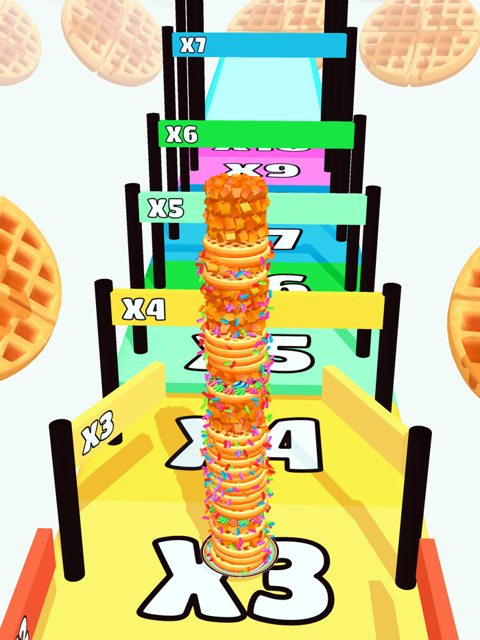 Pancake Stack - Cake run 3d