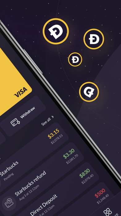DogeCard - Dogecoin Rewards Screenshot
