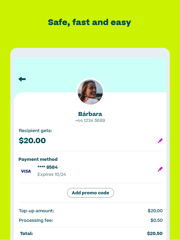 Ding Top-up Mobile Recharge