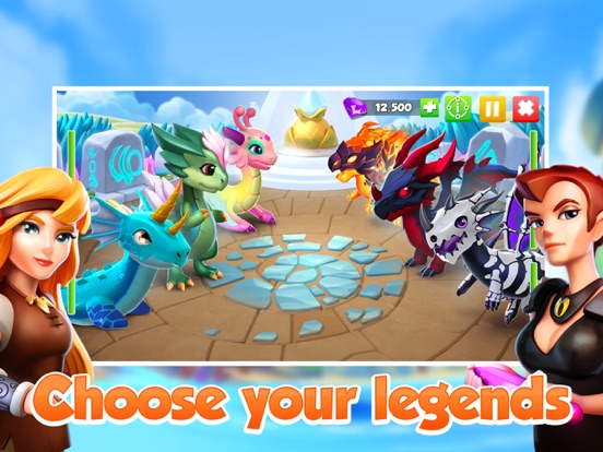 Dragon Mania Legends iPad app afbeelding 3