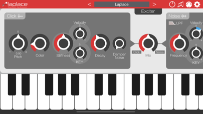 Screenshot #1 pour Laplace - AUv3 Plug-in Synth