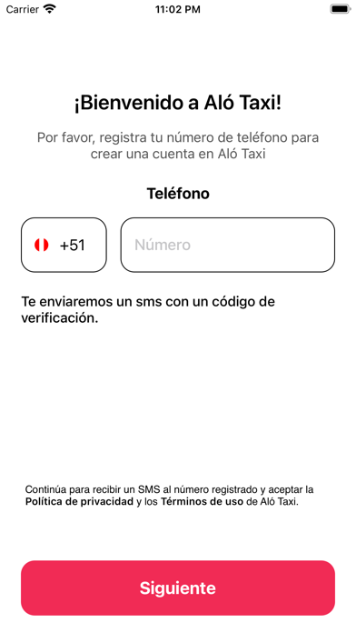 Screenshot #2 pour Aló Taxi Cliente