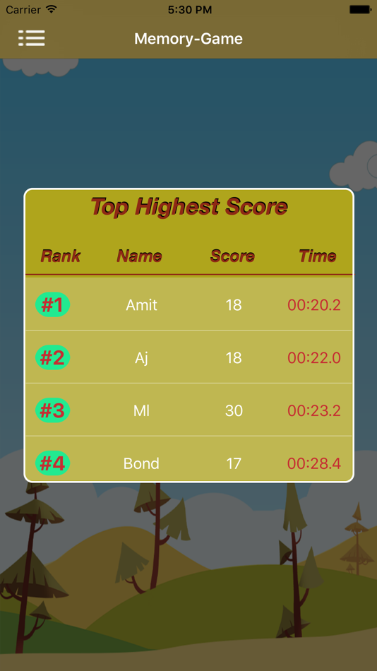 #5. Memory-Game (iOS) 게시자: Dotzoo Inc