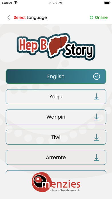 HepB Story - Menzies (MSHR) Screenshot