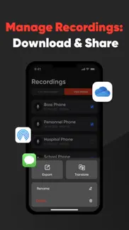 call recorder: record my call iphone screenshot 4
