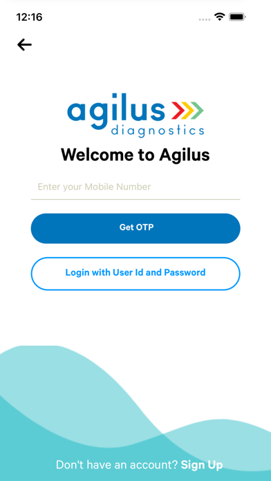 Agilus Diagnostics Screenshot