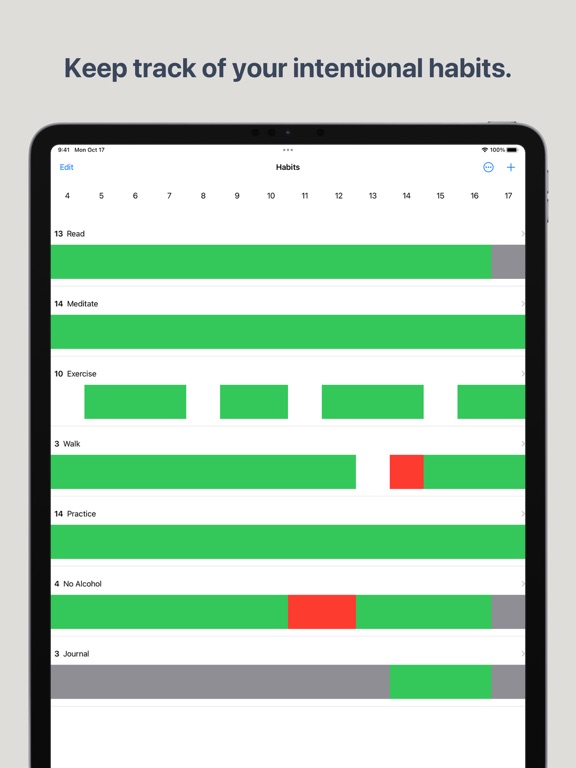 Screenshot #4 pour Habit Tracker - HabitBoard