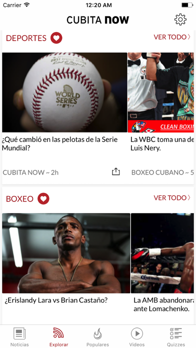 Screenshot #2 pour Cubita NOW - Noticias de Cuba